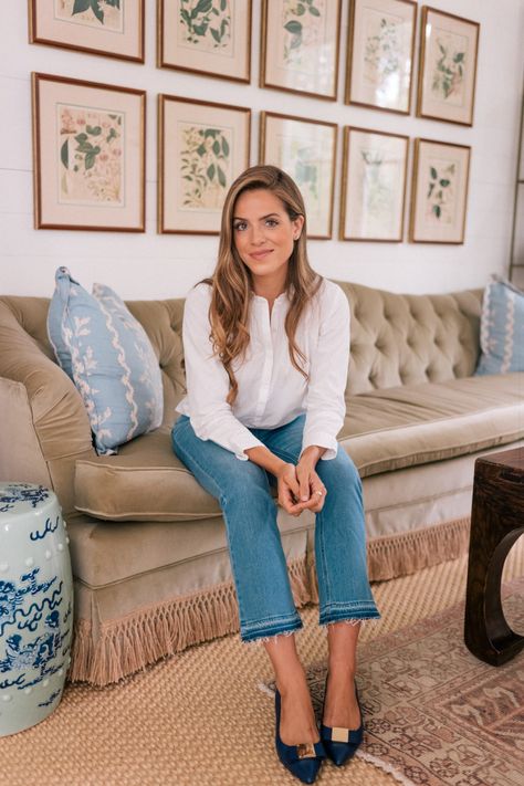 If I'm Wearing Jeans, This Is How I Style Them - Julia Berolzheimer Julia Berolzheimer, Gal Meets Glam, Elegante Casual, Style Jeans, Style Aesthetic, Elegantes Outfit, Mode Inspiration, Autumn Fashion Women, Women's Summer Fashion