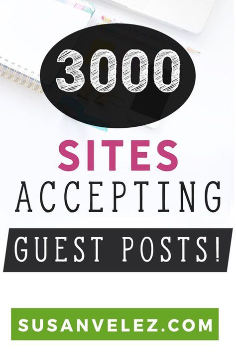 Over 2000 sites that accept guest posts. If you are looking to start guest posting, use these sites to reach out and network with other bloggers. You will find several sites that accept guest posts, even if you are a brand new blogger. #blogging #contentmarketing Vlogging Tips, Blogging Money, Freelance Tips, Secondary English, Money Machine, Blogging Inspiration, Blogging Resources, Sponsored Posts, Blog Ideas