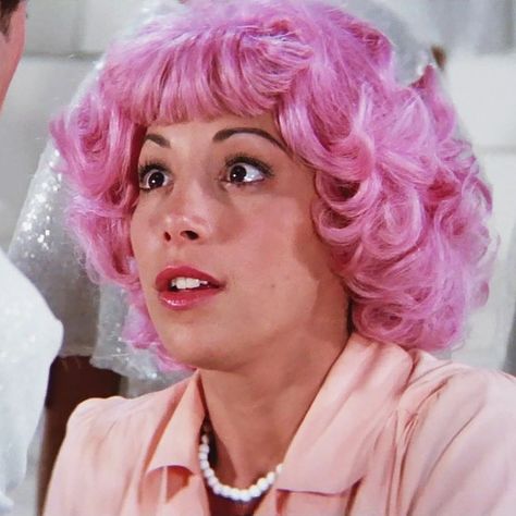 (1978) Didi Conn | Frenchy | Grease Frenchy Grease, Grease Aesthetic, Didi Conn, Grease Outfits, Grease Costume, Grease Movie, Grease Is The Word, Grease Hairstyles, Rainbow Hair Color