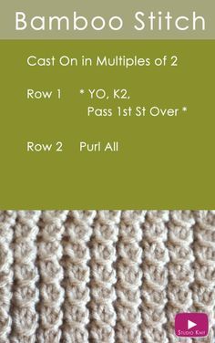 Nice Patterns, Purl Knit, Studio Knit, Knitting Stitches Tutorial, Lucet, Knit Purl, Knitting Tutorials, Knitting Tips, Knitting Instructions