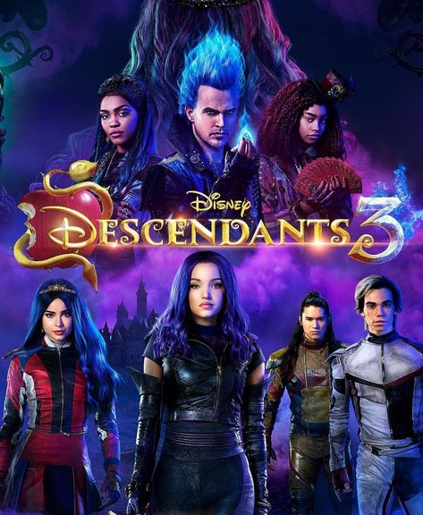 Descendants Invitations, Keegan Connor Tracy, Disney Descendants 2, Descendants Wicked World, Disney Descendants Movie, Descendants Party, Kenny Ortega, Disney Descendants 3, Mal And Evie