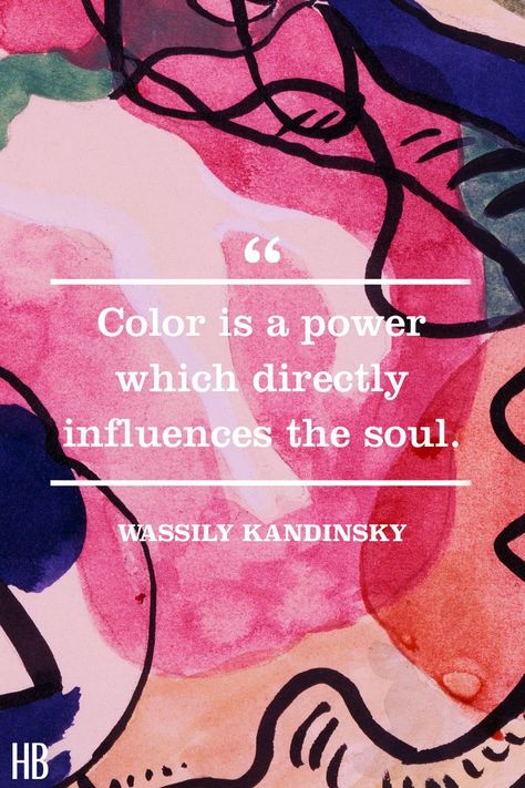 Wassily Kandinsk y Color Quote Daydream Quotes, Art Slogans, 15th Quotes, Art Quotes Inspirational, Vie Motivation, Artist Quotes, Color Quotes, Its Friday Quotes, Creativity Quotes