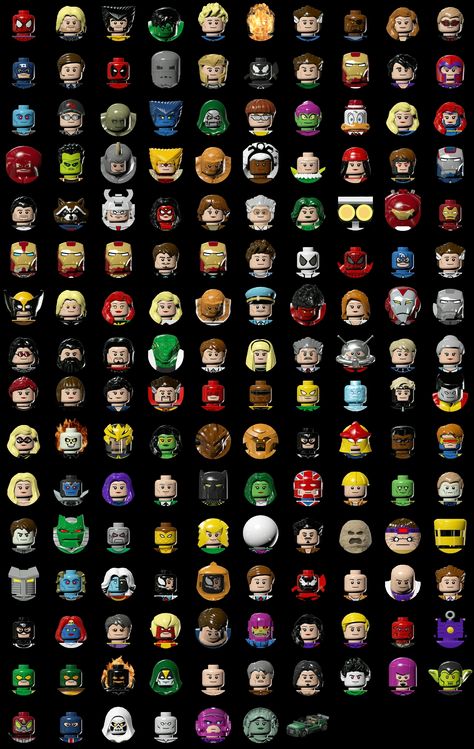 LEGO Marvel Super Heroes Mega Pokemon, Lego People, Lego Games, Lego Marvel Super Heroes, Marvel Super Heroes, Lego Minifigs, Lego Super Heroes, Lego Figures, Lego Worlds