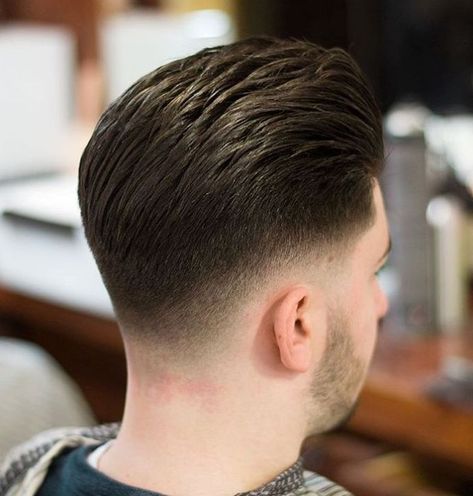 Long Fade Haircut, Beard Trimming Styles, Boys Haircuts Long Hair, Faded Haircut, Temp Fade Haircut, Types Of Fade Haircut, Gentleman Haircut, Best Fade Haircuts, Pompadour Fade