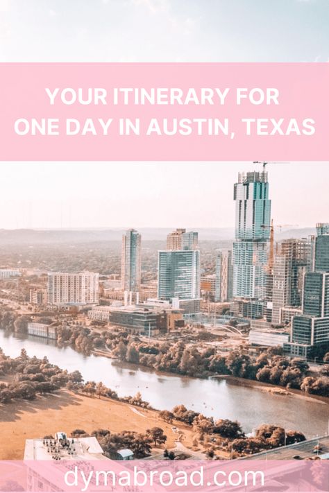 One Day in Austin: Things To Do During 24 Hours in Austin Austin Travel, Texas State Capitol, Visit Austin, Zilker Park, Downtown Austin, One Day Trip, Anniversary Trips, Capitol Building, United States Travel