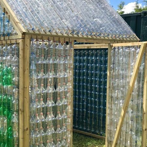 Solar Panel Project, Plastic Bottle Greenhouse, Diy Storage Shed Plans, Solar Greenhouse, Lean To Greenhouse, Walk In Greenhouse, Build A Greenhouse, Greenhouse Interiors, Home Greenhouse