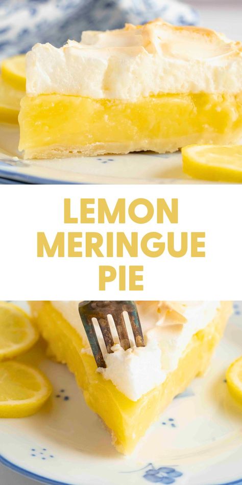 Love our easy-to-follow Lemon Meringue Pie recipe. Perfect results every time!" How To Make Lemon Meringue Pie, Lemon Meringue Desserts, Lemon Pie Filling Recipes, Lemon Merengue Pie, Lemon Merengue, Lemon Meringue Pie Easy, Lemon Meringue Pie Recipe, Lemon Pie Recipe, Meringue Desserts