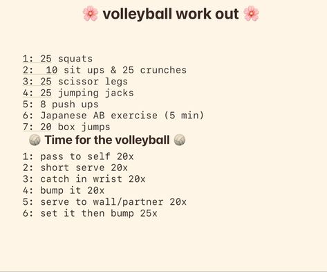 At Home Workouts For Volleyball Players, Volleyball At Home Workout, Practicing Volleyball At Home, Intense Volleyball Workout, Volleyball Exercises Libero, Volleyball Conditioning Workouts Gym, Volleyball Workout Routine, How To Get In Shape For Volleyball, Volleyball Workouts Conditioning Libero