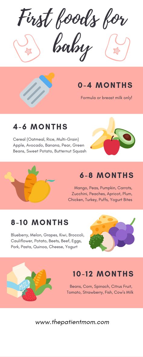 First foods for baby  #babyfood #baby #infant #solids #puree First Foods For Baby, Baby Solids, Foods For Baby, Baby Food Chart, First Foods, Baby Recipes, Baby Routine, Baby Information, Baby Help