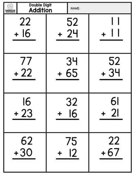 Addition Worksheets Addition With Regrouping Worksheets Grade 1, 2 Digit Addition And Subtraction With Regrouping, Addition Worksheets 2 Digit, Mathematics Addition Worksheet, Second Grade Addition Worksheets, Addition Grade 2 Activities, Worksheet Math Grade 1, Addition Worksheets For Grade 2, Mathematics Worksheets Grade 2