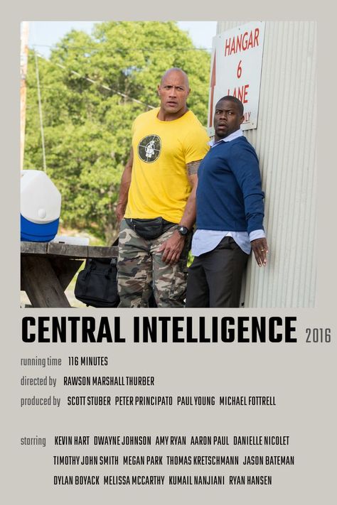 Central Intelligence Movie, Kevin Hart Movies, Ryan Hansen, Design For Room, Megan Park, Tv Show Posters, Central Intelligence, Rom Coms, Series Posters