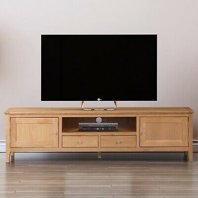 Long Tv Unit, Low Media Cabinet, Oak Tv Unit, Oak Tv Stand, Wooden Tv Cabinet, Tv Stand Cabinet, Wooden Tv Stands, Tv Table, Entertainment Table