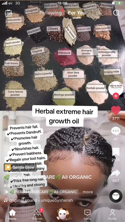 Natural hair journey growth