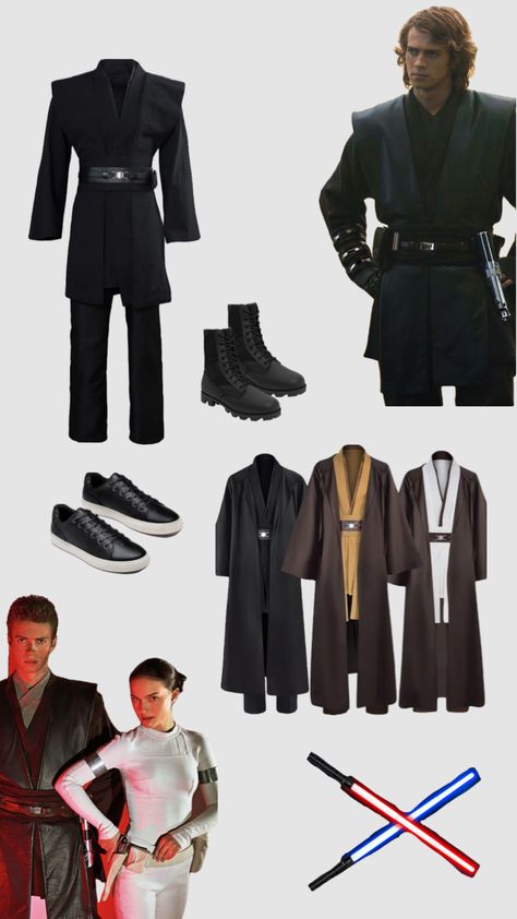 Anakin costume DIY https://www.amazon.com/shop/isa.jansen/list/17FKZZVDFQ9NE?ref_=aipsflist_aipsfisa.jansen Anakin Costume, Star Wars Costumes Diy, Disfraz Star Wars, Star Wars Halloween Costumes, Star Wars Halloween, Star Wars Anakin, Star Wars Outfits, Star Wars Costumes, Costume Diy