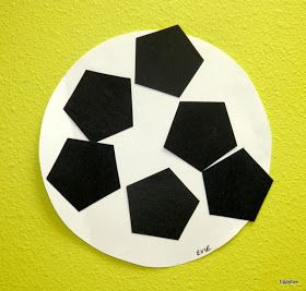 Soccer Ball Crafts For Toddlers, Soccer Crafts For Toddlers, Sports Crafts For Toddlers, Summer Sports Crafts, Soccer Ball Crafts, Sports Lesson Plans, Sport Themed Crafts, Basketball Crafts, Soccer Crafts