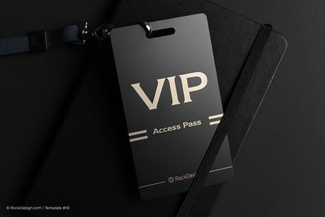 Access Card Design, Vip Ticket, Vip Card Template, Vip Invite Design, Backstage Pass Design, Vip Membership Card, Vip Event Invitation, Vip Pass Design, Vip Backstage Pass Template