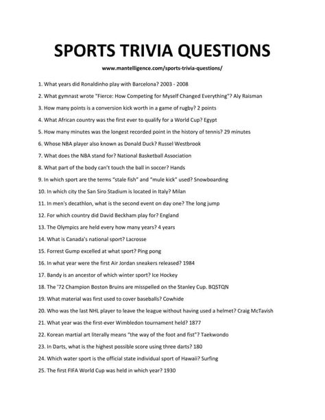 Sports Trivia Questions And Answers, Science Quiz Questions And Answers, Quiz Night Ideas, Office Trivia Questions, Fun Trivia Questions And Answers, Football Trivia, Sports Trivia, Trivia Questions For Kids, Sports Quiz