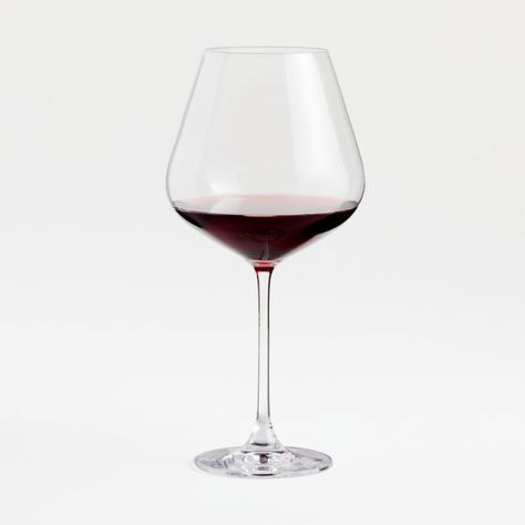 Italian Wine Glasses, Crate And Barrel Wine Glasses, Nice Wine Glasses, Types Of Wine Glasses, Big Wine Glass, Apartment Wishlist, Unique Wine Glasses, Glasses Guide, Large Wine Glass