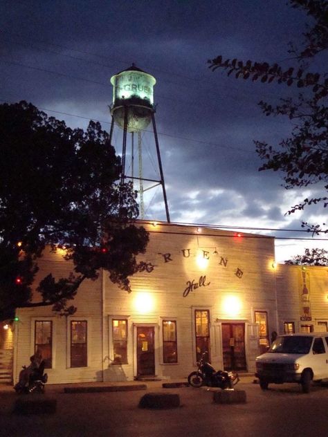 Gruene Hall, Gruene Texas, Texas Bucket List, Only In Texas, New Braunfels Texas, Texas Places, Water Towers, Texas Forever, Texas Towns