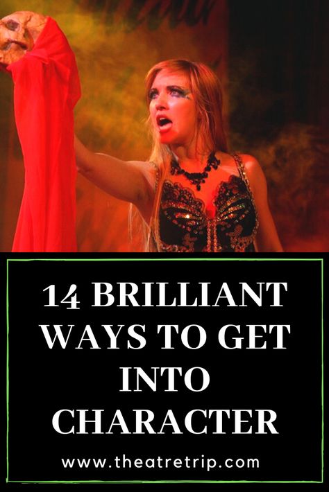 Acting Tips Theater, How To Get Into Character Acting, Thespian Aesthetic, Character Struggles, Acting Tips For Beginners, Theatre Outfit Ideas, Directing Theatre, Actor Tips, Theatre Tips