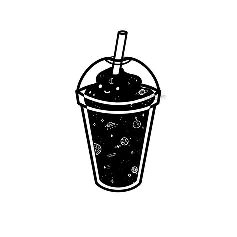 Slushy Drawing, Slushie Drawing, Boba Drawing, Ice Tattoo, Slush Ice, Not Motivated, Try Try, We Back, Slushies