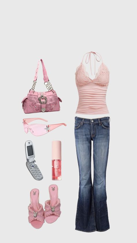 #y2k #outfitsinspo #2000s #meangirls #aestethic 2000s It Girl Aesthetic, 2000s Preppy Outfits, 90s 2000s Fashion Outfits, 00s Fashion Trends Early 2000s, Y2k Outfits Girl 2000s, Real Y2k Fashion, Girly Y2k Outfits, Y2k 2000s Outfits, Early 2000s Fashion Outfits