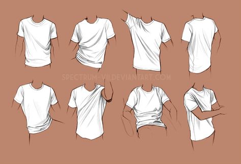 T Shirt Drawing Reference, Drawing Wrinkles, Reference Male, Tshirt Drawing, Clothes Drawing, Shirt Drawing, Reference Drawing, Pencil Drawings Easy, Guy Drawing