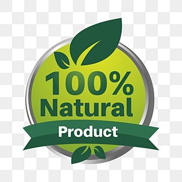 Herbal Label Design, 100 Natural Logo, Product Sticker Design, Food Product Design, Png Label, Organic Food Logo, Herbal Leaves, Label Produk, Label Png