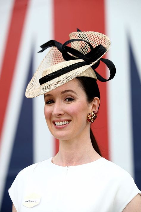 All the Hats Guests Wore to the Royal Ascot 2018 - Royal Hats Wedding Hats For Guests, British Hats, Royal Hats, Royal Ascot Hats, Ascot Hats, Kentucky Derby Hats, Elegant Hats, Millinery Hats, Hat Design