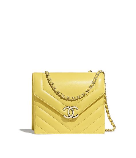 Bags Online Shopping, Chanel Cruise, Chanel Flap Bag, Chanel Inspired, Chanel Official, Chanel Official Website, Novelty Bags, Luxury Purses, Mellow Yellow