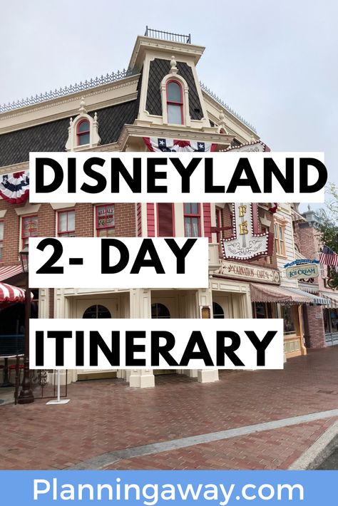 Are you thinking about creating a 2-Day Disneyland itinerary? Feeling a little overwhelmed? No worries! I have a two days at Disneyland plan! We have been to Disneyland a ton! We will have lots of options for a Disney itinerary based on the stage of life you are in and your interest. These options will help you create 2 day Disneyland itineraries. They will include both Disneyland and options for creating a Disney California Adventure itinerary. Let's create the best Disneyland itinerary! 2 Days At Disneyland, Disneyland To Do List, Things To Do Near Disneyland, Best Time To Go To Disneyland, Disneyland For Adults, Disneyland Itinerary 2024, Disneyland Trip Planning 2024, Disneyland Planning 2024, Disneyland Route