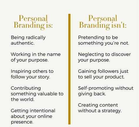 Debunking The Most Common Personal Branding Myths — Anna Vatuone | Personal Brand Strategist Marketing Yourself Personal Branding, Build Personal Brand, Personal Brand Template, Personal Brand Quotes, What Is A Brand, Personal Brand Strategy, Personal Branding Tips, Creating A Personal Brand, Personal Branding Quotes