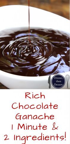 Ganache Recipe Easy, Chocolate Drizzle Cake, Easy Chocolate Ganache, Chocolate Ganache Recipe, Bakers Chocolate, Ganache Frosting, Canned Frosting, Yoghurt Cake, Ganache Recipe