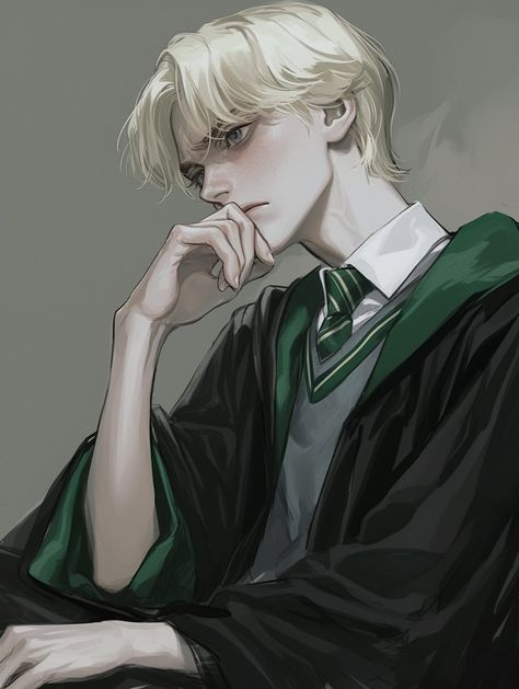 Draco Malfoy Draco Malfoy Imagines, Draco Malfoy Fanart, Draco Malfoy Aesthetic, Lucius Malfoy, Tom Felton Draco Malfoy, Slytherin Harry Potter, Harry Potter Artwork, Potter Art, Harry Potter Anime