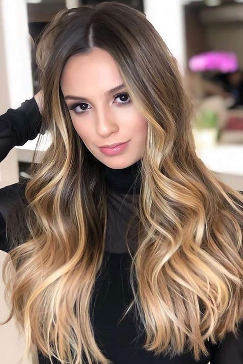 Hombre Hair, Cabelo Ombre Hair, Balayage Hairstyles, Ombre Hair Blonde, Caramel Blonde, Blonde Waves, Brown Hair Balayage, Brown Blonde Hair, Ombre Hair Color