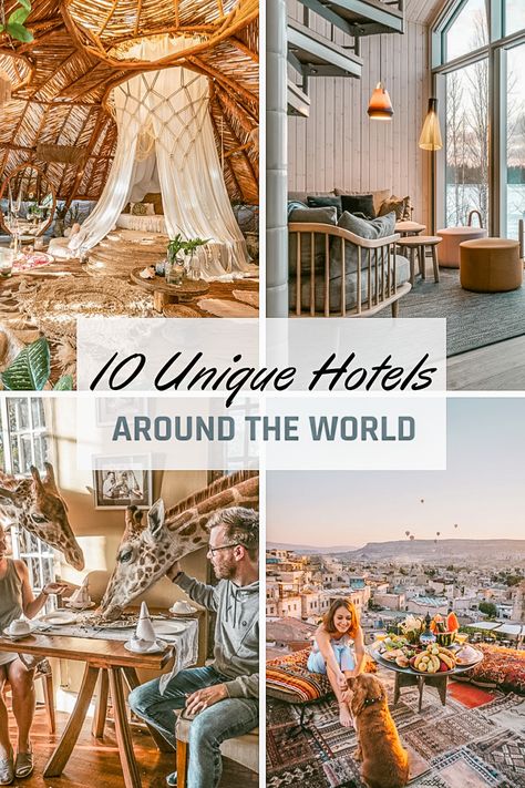 Unique Hotels The World, Most Beautiful Hotel Rooms, Luxury Places To Travel, Most Beautiful Hotels In The World, Coolest Hotels In The World, Crazy Hotels, Unique Hotel Rooms, Best Hotels In The World, Bucket List Hotels