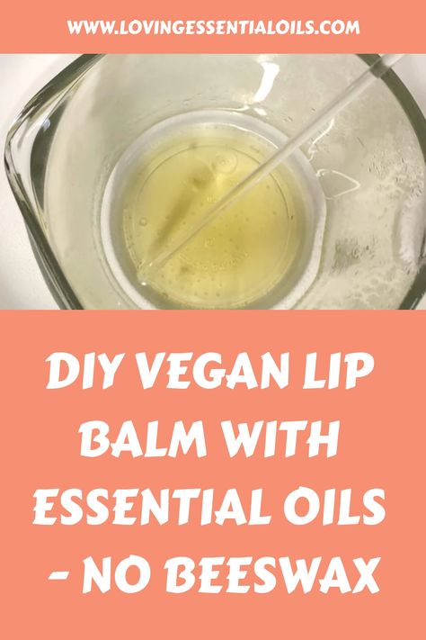 If you're on the hunt for a lip balm without beeswax, look no further! Most lip balm formulas call for beeswax to solidify the balm. However, vegans avoid beeswax due to its animal origin. In this recipe, I utilize mango butter's natural firmness to create a fantastic vegan-friendly lip balm that you'll adore. Plus, there's an added bonus - mango butter is incredibly nourishing and moisturizing for your lips! Say Lip Salve Recipe, Diy Lip Balm Without Beeswax Easy, Lip Butter Recipe, Vegan Lip Balm Recipe, Bees Wax Lip Balm, Natural Lip Balm Recipe, Beeswax Recipes, Coconut Oil Lip Balm, Homemade Lip Balm Recipe