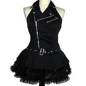 TRIPP MOTO CORSET DRESS L - Goth Punk Emo Clothing, Hell Bunny, Iron Fist Clothing. Emo Gothic Punk Rock Clothing & Accessories Mode Rockabilly, Punk Dress, Emo Dresses, Gothic Clothes, That Dress, Casual Cosplay, Emo Outfits, Gothic Outfits, Goth Outfits