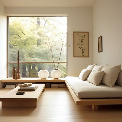 Japanese Living Room Design, Japanese Living Room, Japanese Living, Modern Japanese Interior, Japandi Interior Design, Japandi Interiors, Japanese Home Design, Japandi Home, Japandi Living