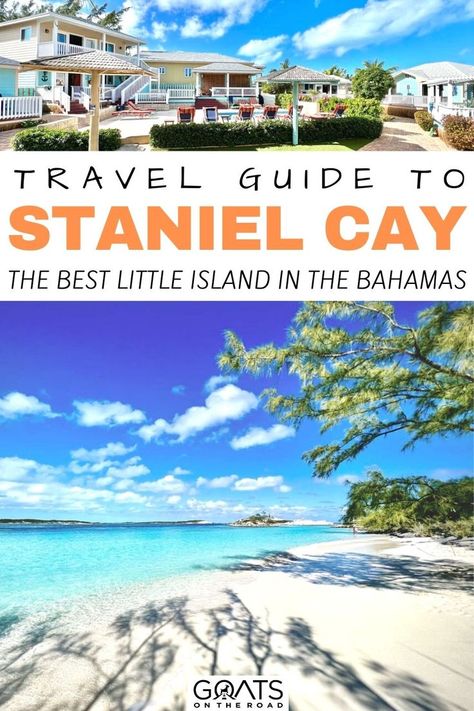 Learn everything you need to know about travelling to Staniel Cay in the Bahamas! Cost of travel, things to do, how to get there and more. Staniel Cay Bahamas, Exumas Bahamas, Swimming Pigs, Travel Caribbean, Bahamas Travel, Bahamas Island, Caribbean Destinations, Beach Destinations, Travel Things