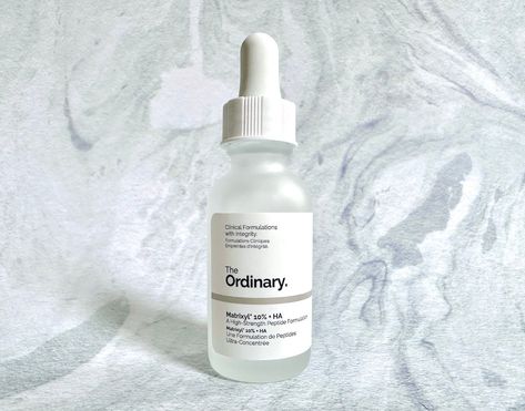 The Ordinary Matrixyl 10% + HA Ordinary Matrixyl, The Ordinary Matrixyl, The Ordinary Argireline, The Ordinary Buffet, Collagen Moisturizer, Serum Benefits, Erase Wrinkles, Peptide Serum, Boost Collagen Production