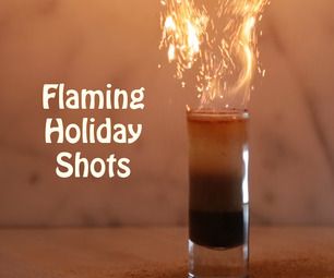 Flaming Shots, Flaming Drinks, Holiday Shots, Shots Drinks, Christmas Shots, Alcohol Dispenser, Alcoholic Desserts, Dessert Shots, Recipes Drinks