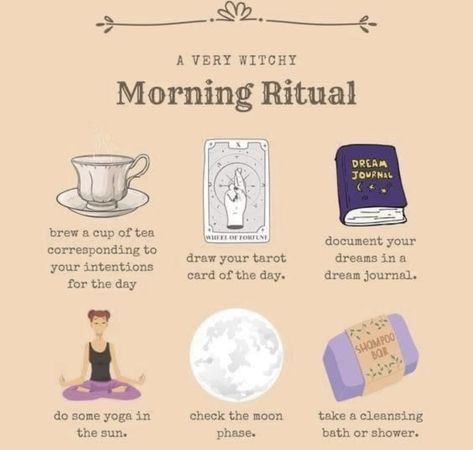 Witchy Morning, Witchy Tips, Witch Rituals, Wiccan Magic, Witch Spirituality, Witch Stuff, Spiritual Journals, Eclectic Witch, Wiccan Spell Book