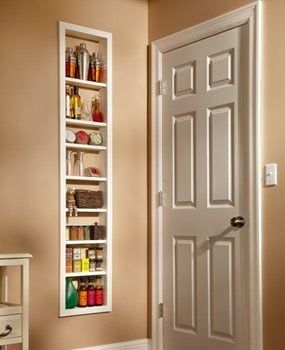 How to Make Your Own Built In Shelves (DIY) Shelves On The Wall, Decor Ikea, Glass Cabinet Doors, Built In Shelves, Wall Storage, Diy Shelves, Hidden Storage, Glass Shelves, Built Ins