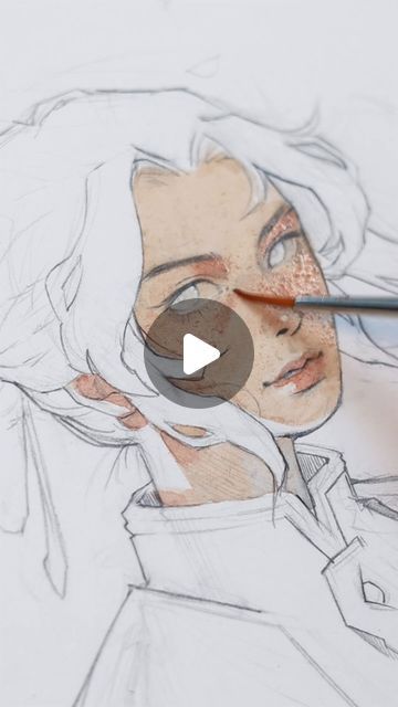 How To Paint Skin Watercolor, Watercolor Skin Tones, Skin Watercolor, Painting Skin, Skin Painting, Watercolor Portrait Tutorial, Portrait Tutorial, Henna Tattoo Designs, Process Art