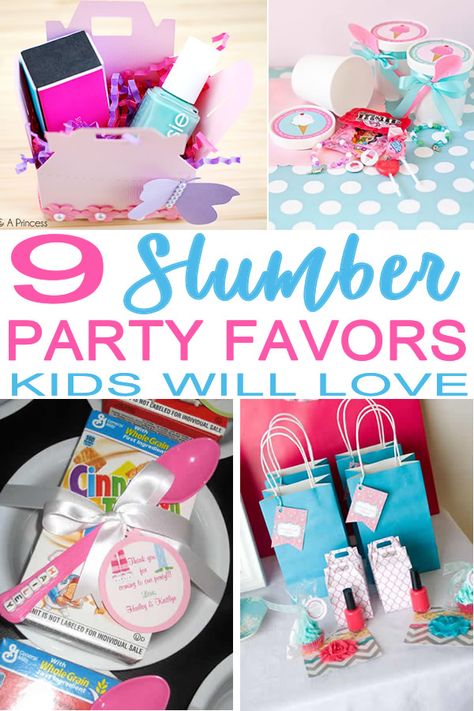 Slumber Party Favors! Wake up & send the kids home with some amazing party favors for a slumber / sleepover theme party. The coolest slumber party ideas boys and girls would love to take home as a gift. Find DIY sleepover party favors for any age & teen / tween sleepover party favors too! So if you are having a pajama party check out ideas like: goodie bags, sleep mask, party favor bags & more fun favors for friends. Get the best slumber party favor ideas right here! Teen Party Favors, Sleepover Party Favors, Slumber Party Ideas, Slumber Party Favors, Girls Sleepover Party, 21 Party, Birthday Sleepover Ideas, Slumber Party Birthday, Girls Slumber Party