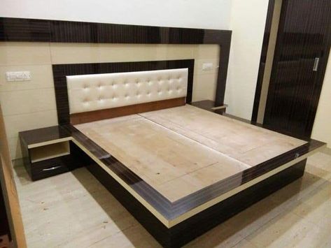 टीवी यूनिट डिजाइन, बेडरूम डिजाइन, Bed Designs With Storage, Simple Bed Designs, Box Bed Design, Double Bed Designs, Wood Bed Design, Modern Cupboard Design, Bed Frame Design