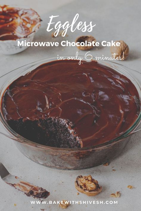 I know what you’re thinking – no way this cake gets ready in 6 minutes! But I am here to tell you, that it actually does. One major perk of baking a cake in a microwave is that it takes less time than it would to bake a cake in a microwave. So whether you’re baking a cake last minute for a birthday that you forgot or just because you want to, this is a must try recipe. Cake In A Microwave, Microwave Cakes Full Size, Eggless Microwave Cake, Microwave Cake Full Size, Chocolate Cake Microwave, Micro Cake, Chocolate Microwave Cake, Microwave Chocolate Pudding, Microwave Cupcake