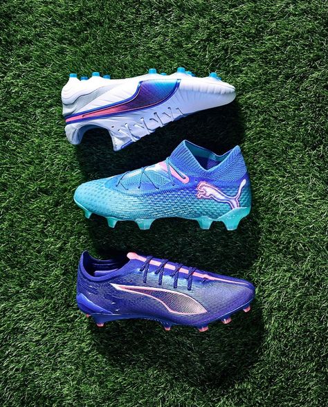 Ingrid with one of the new Puma football boots✨ Puma Football Boots, Puma Football, Futsal Shoes, Soccer Cleats, Football Boots, Soccer, Football, Nike, Collage