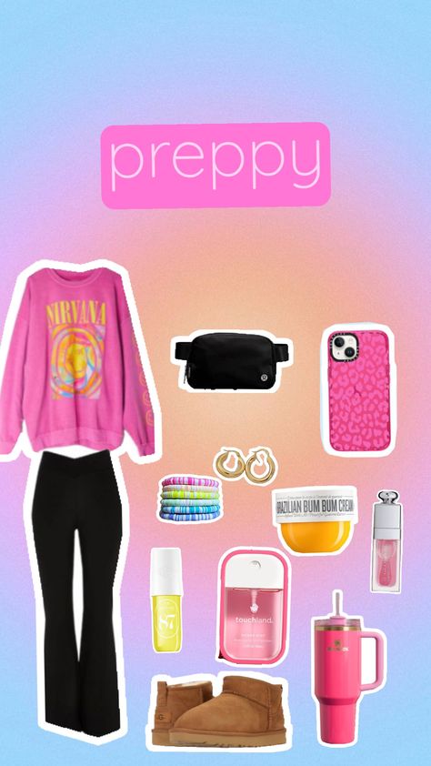 preppy!! Preppy Middle School Outfits, Preppy Must Haves, Preppy Style Outfits, Preppy Essentials, Preppy Brands, Preppy Fits, Preppy Things, Middle School Outfits, Preppy Inspiration